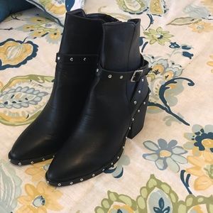 Studded booties